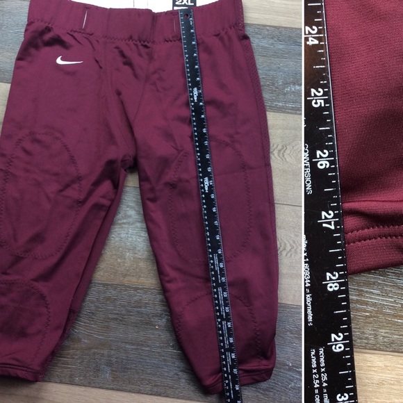 Nike Pants Mens Nike Football Pants Size 2xl Red Sports Poshmark